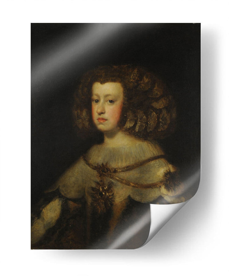 Retrato de la infanta María Teresa de España - Diego Velázquez | Cuadro decorativo de Canvas Lab
