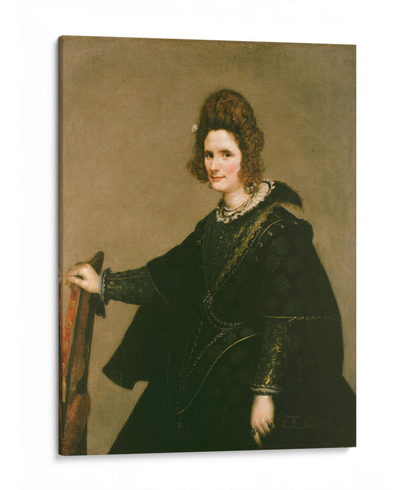 Retrato de una dama - Diego Velázquez | Cuadro decorativo de Canvas Lab