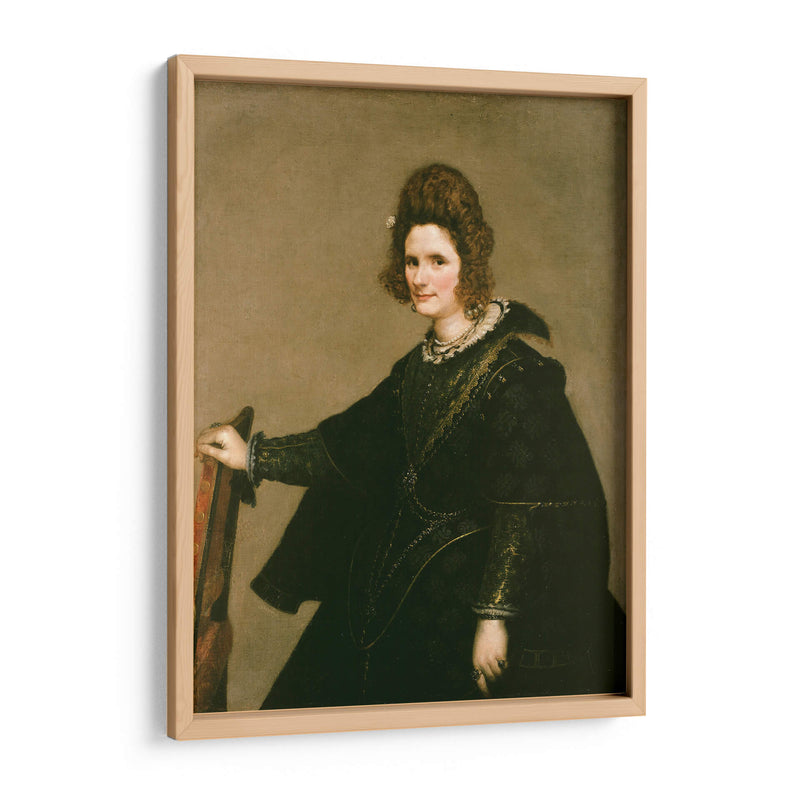 Retrato de una dama - Diego Velázquez | Cuadro decorativo de Canvas Lab
