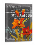 Pizarra Paris I - Studio W | Cuadro decorativo de Canvas Lab