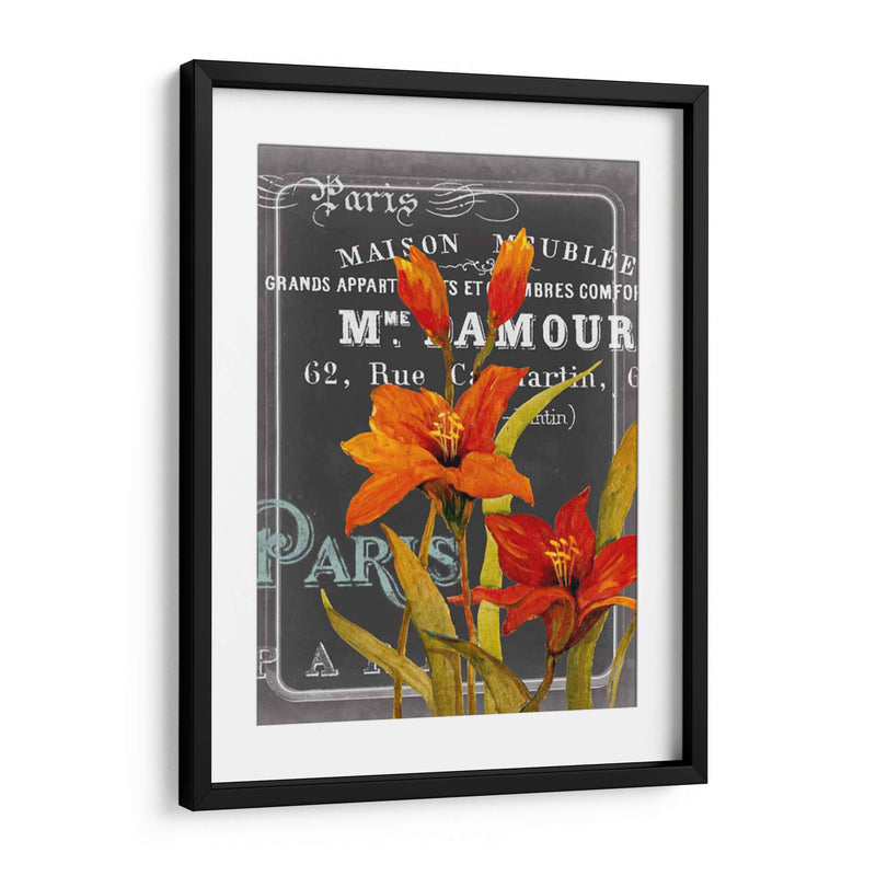 Pizarra Paris I - Studio W | Cuadro decorativo de Canvas Lab