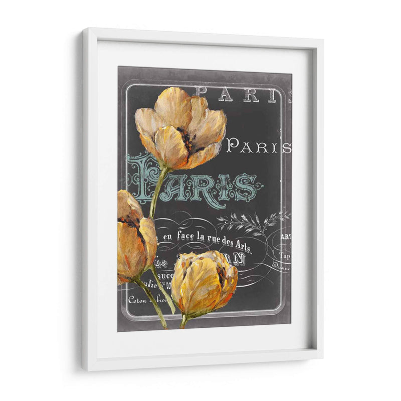 Pizarra Paris Ii - Studio W | Cuadro decorativo de Canvas Lab