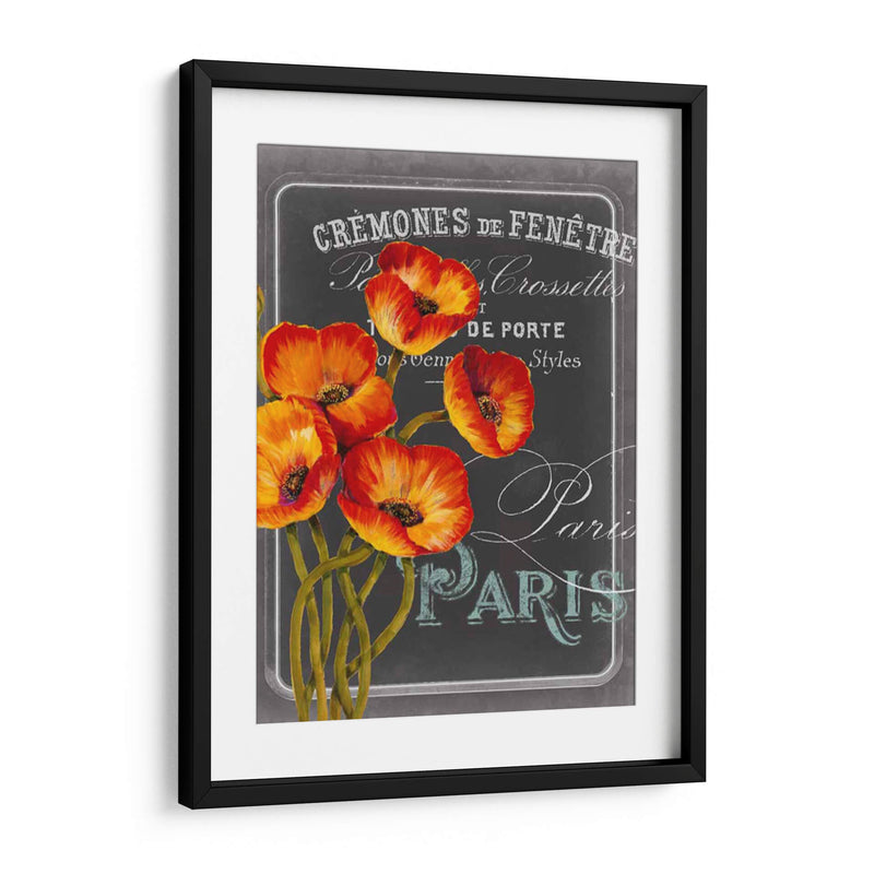 Pizarra Paris Iii - Studio W | Cuadro decorativo de Canvas Lab