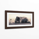 Cenizas y nieve | Cuadro decorativo de Canvas Lab