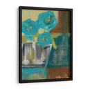 Jarrón De Brote Azul I - Jennifer Goldberger | Cuadro decorativo de Canvas Lab