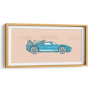 Back to the future Ford GT minimal | Cuadro decorativo de Canvas Lab