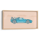 Back to the future Ford GT minimal | Cuadro decorativo de Canvas Lab
