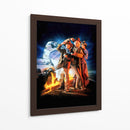 Back to the Future oldschool | Cuadro decorativo de Canvas Lab
