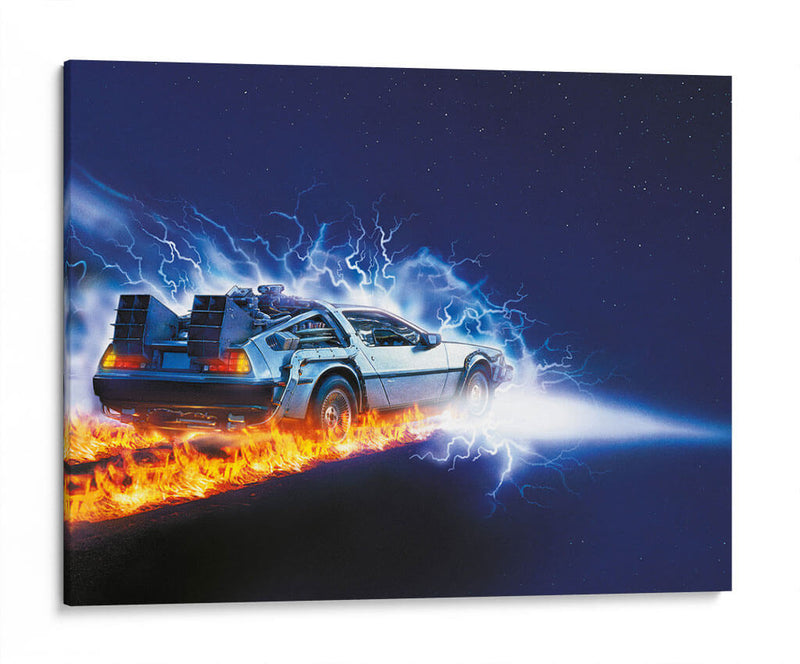 Back to the Future trip | Cuadro decorativo de Canvas Lab