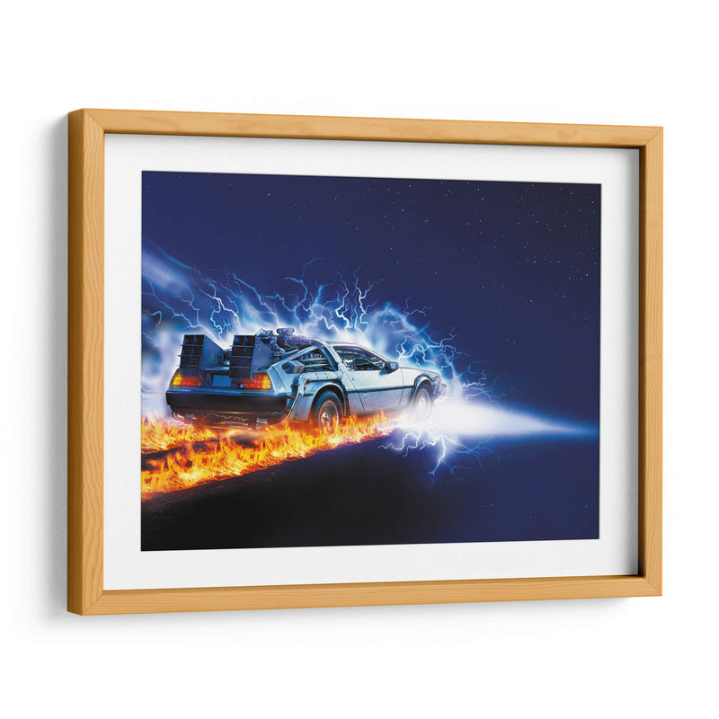 Back to the Future trip | Cuadro decorativo de Canvas Lab