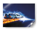 Back to the Future trip | Cuadro decorativo de Canvas Lab