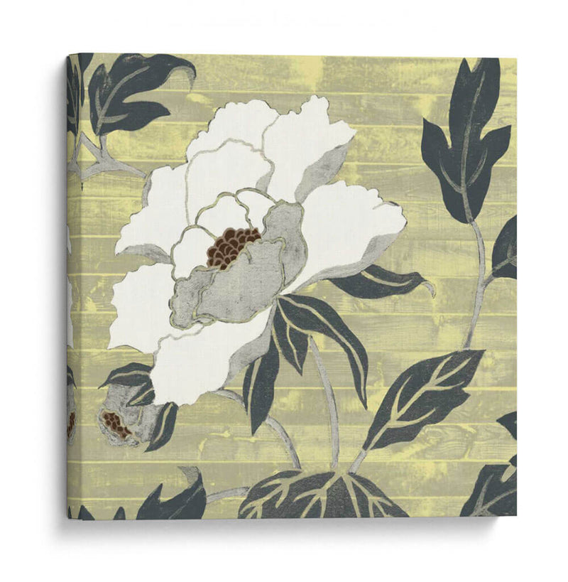 Woodgrain Peony Ii - Studio W | Cuadro decorativo de Canvas Lab