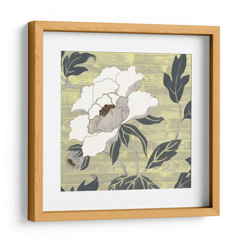 Woodgrain Peony Ii - Studio W | Cuadro decorativo de Canvas Lab