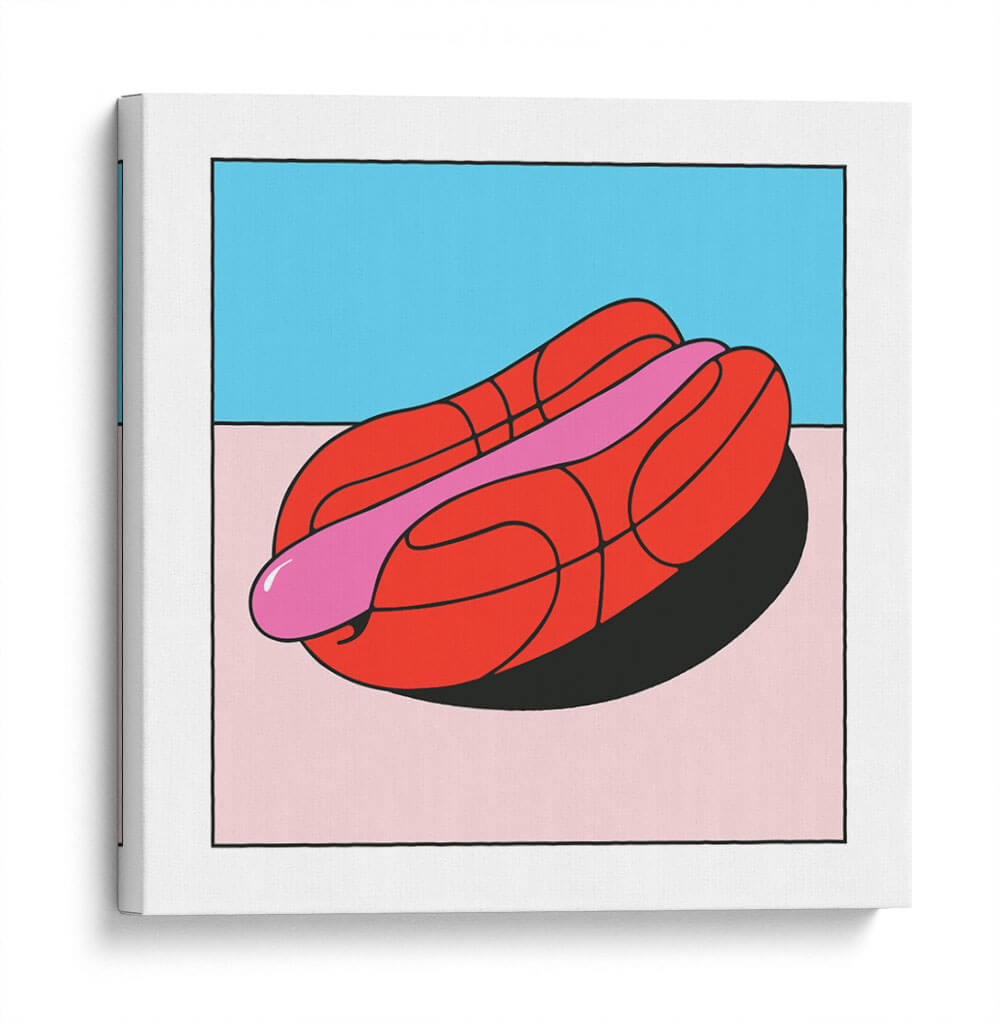 Ball dog | Cuadro decorativo de Canvas Lab