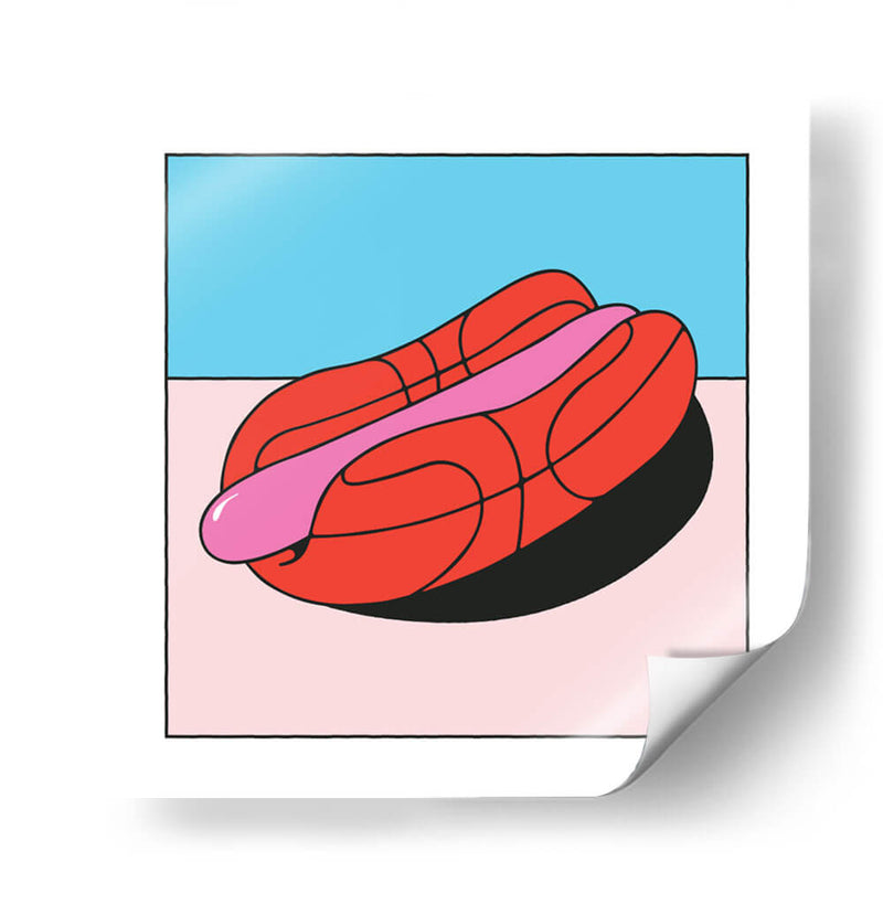 Ball dog | Cuadro decorativo de Canvas Lab