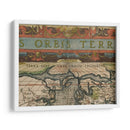 Mapa Del Mundo Antiguo Grid Ii - Vision Studio | Cuadro decorativo de Canvas Lab