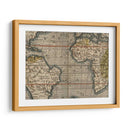 Mapa Del Mundo Antiguo Grid V - Vision Studio | Cuadro decorativo de Canvas Lab