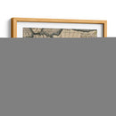 Mapa Del Mundo Antiguo Grid Viii - Vision Studio | Cuadro decorativo de Canvas Lab