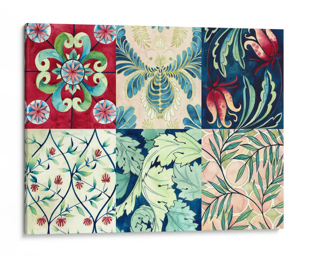 Motivo De Acuarela Adornada - Grace Popp | Cuadro decorativo de Canvas Lab