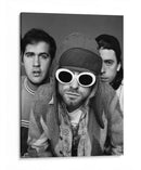 Black and white Nirvana | Cuadro decorativo de Canvas Lab