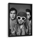 Black and white Nirvana | Cuadro decorativo de Canvas Lab