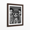 Black and white Nirvana | Cuadro decorativo de Canvas Lab