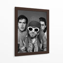 Black and white Nirvana | Cuadro decorativo de Canvas Lab