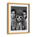 Black and white Nirvana | Cuadro decorativo de Canvas Lab