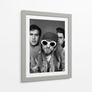 Black and white Nirvana | Cuadro decorativo de Canvas Lab