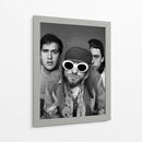 Black and white Nirvana | Cuadro decorativo de Canvas Lab