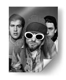 Black and white Nirvana | Cuadro decorativo de Canvas Lab