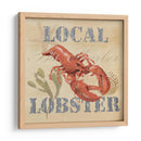 Langosta Con Captura Salvaje - Jade Reynolds | Cuadro decorativo de Canvas Lab