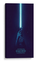 Blue lightsaber | Cuadro decorativo de Canvas Lab