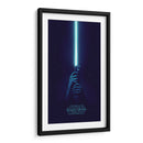 Blue lightsaber | Cuadro decorativo de Canvas Lab