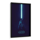 Blue lightsaber | Cuadro decorativo de Canvas Lab