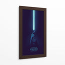 Blue lightsaber | Cuadro decorativo de Canvas Lab