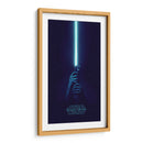Blue lightsaber | Cuadro decorativo de Canvas Lab