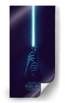 Blue lightsaber | Cuadro decorativo de Canvas Lab