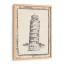 Boceto De Pisa - Ethan Harper | Cuadro decorativo de Canvas Lab