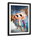 Ilustración de Dobby y la calceta | Cuadro decorativo de Canvas Lab