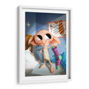 Ilustración de Dobby y la calceta | Cuadro decorativo de Canvas Lab