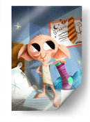 Ilustración de Dobby y la calceta | Cuadro decorativo de Canvas Lab