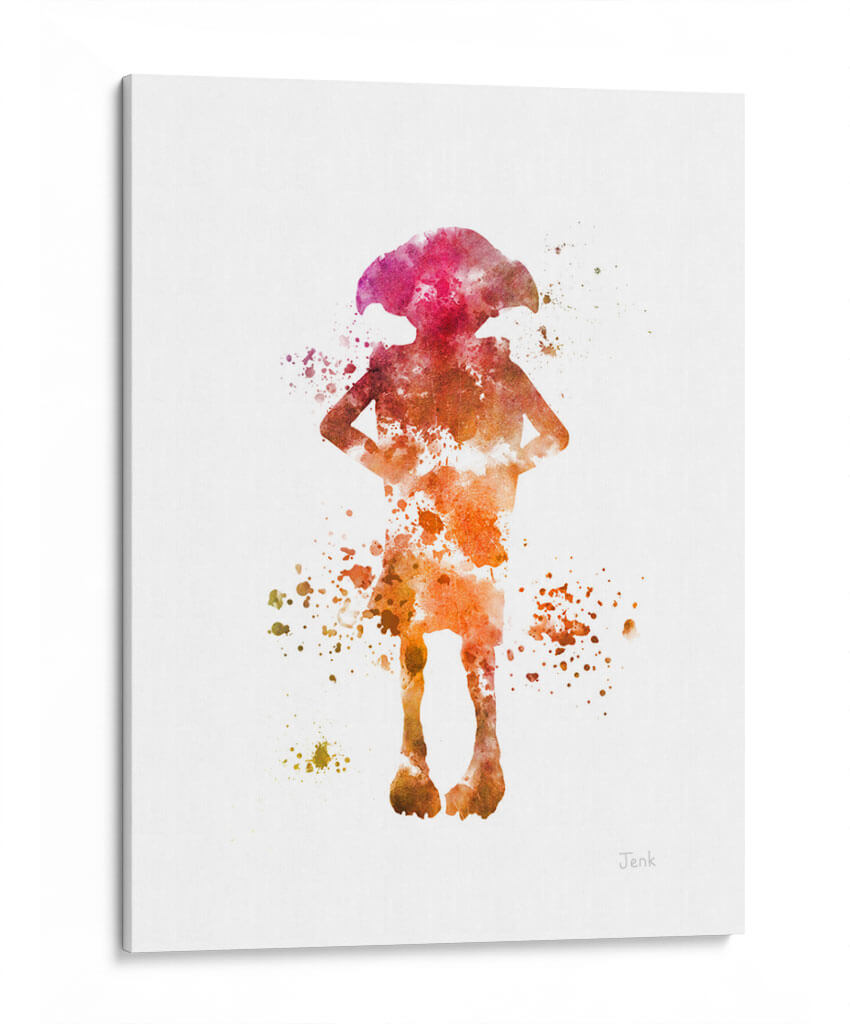 Dobby en abstracto | Cuadro decorativo de Canvas Lab