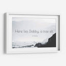 Aquí yace Dobby | Cuadro decorativo de Canvas Lab