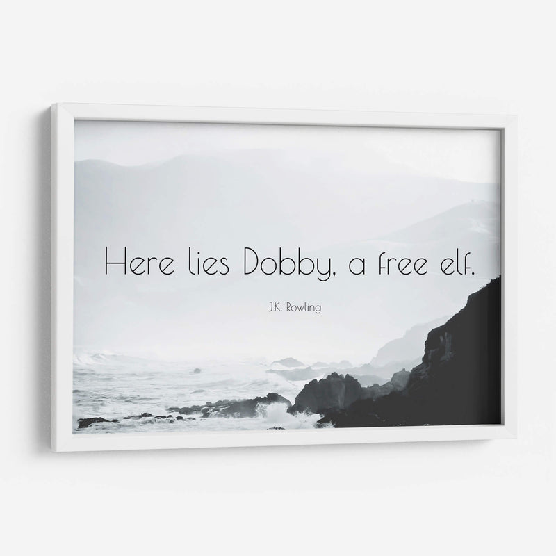 Aquí yace Dobby | Cuadro decorativo de Canvas Lab
