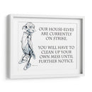 Huelga de elfos domésticos | Cuadro decorativo de Canvas Lab