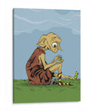 Contemplando calcetas | Cuadro decorativo de Canvas Lab