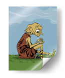 Contemplando calcetas | Cuadro decorativo de Canvas Lab