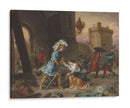 Amadís de Gaula salva a la princesa Olga - Eugène Delacroix | Cuadro decorativo de Canvas Lab