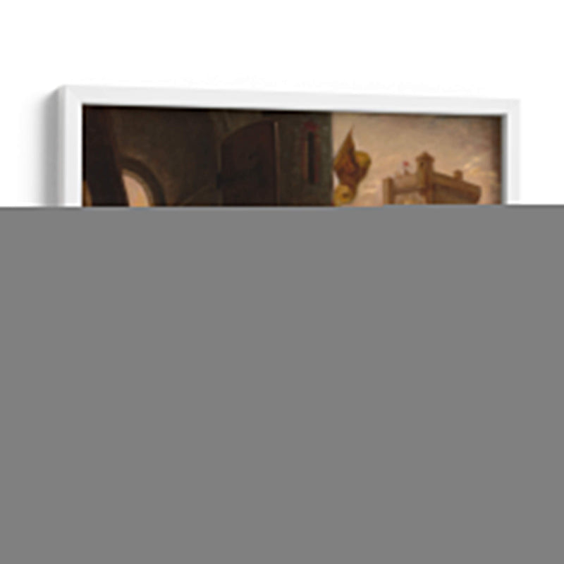 Amadís de Gaula salva a la princesa Olga - Eugène Delacroix | Cuadro decorativo de Canvas Lab